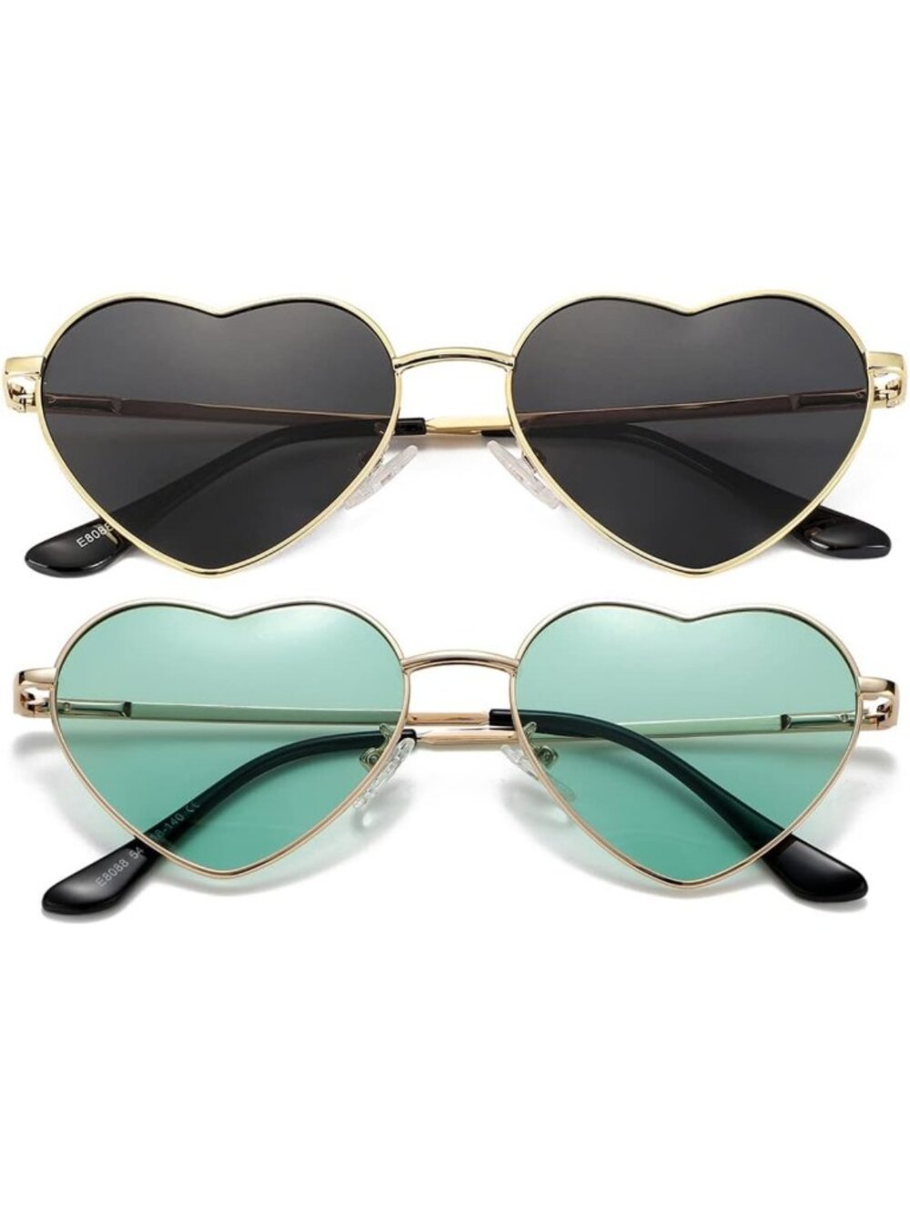 Chic Polarized Heart Sunglasses for Women | Trendy Fashion Accessory